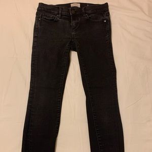 Black Ankle Skinny Jeans